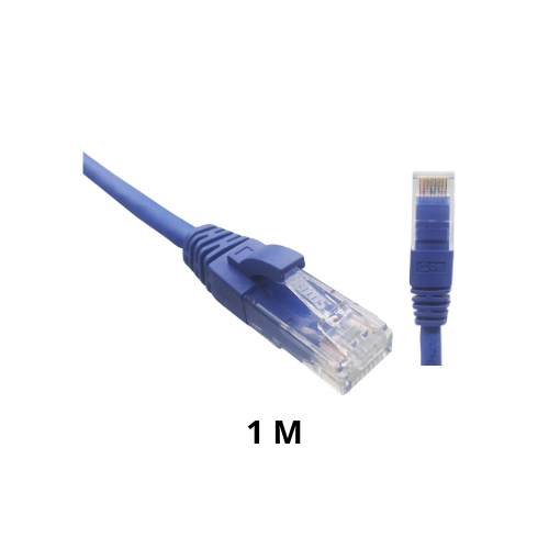 [PCC6-1M-BLUE] PATCH CORD CAT6 AZUL 1M 0111020201 SATRA