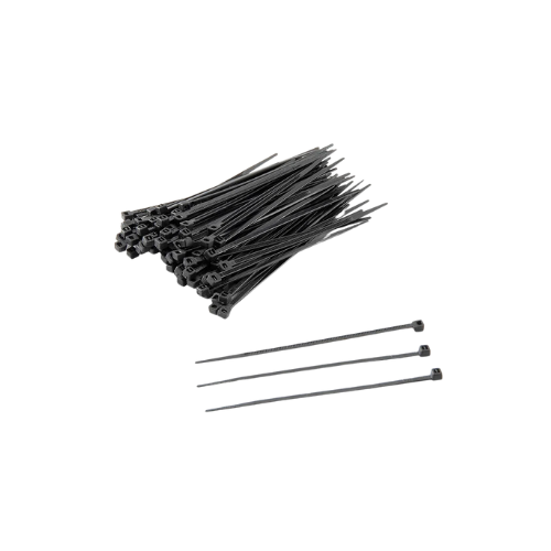 [CT-100-2.5-BK] CINTILLO DE AMARRE 100mmx2.5mm x100PCS NEGRO LANCOM