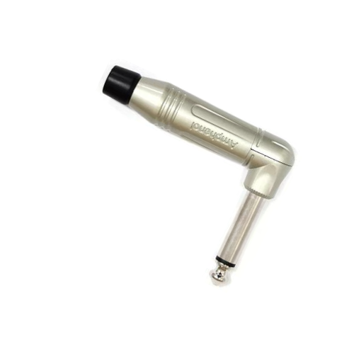[ACPM-RN] PLUG MONO ANGULO 1/4 (6.35MM) STANTARD CROMADO AMPHENOL