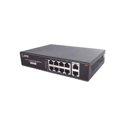 [SA-S1010P] SWITCH GIGABIT 10 PUERTOS 10/100/1000 MBPS CON 8 PUERTOS POE SATRA