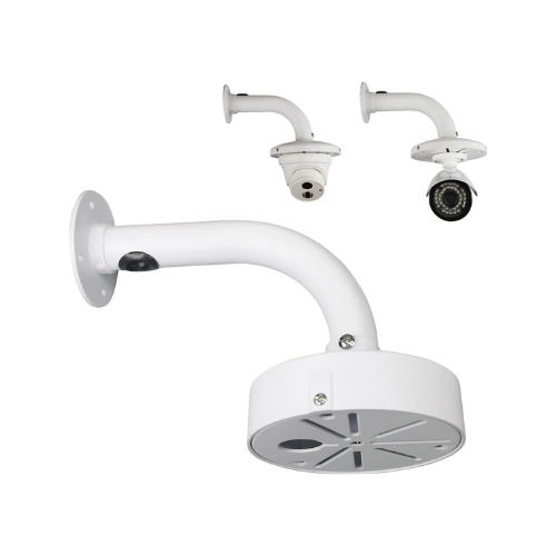 [ALE-L30CM] SOPORTE L METAL CON BASE CIRCULAR 30CM P/CAMARA KTMS04B-W