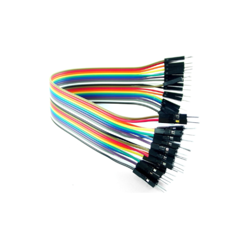 [ALE-0061] CABLE JUMPER DUPONT 1x40 20CM MACHO - MACHO (RY10047)