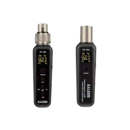 [ES-386] ADAPTADOR DE MICROFONO INALAMBRICO UHF M ES-386 EALSEM