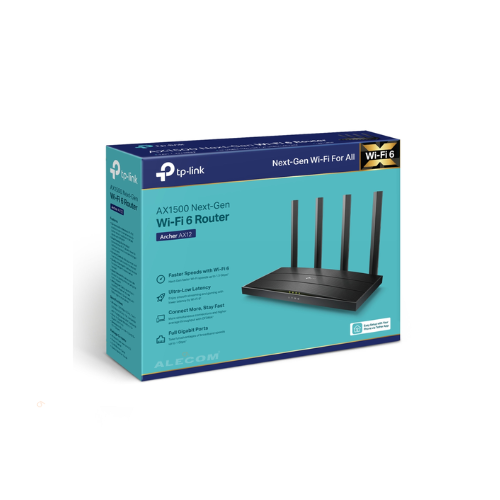 [ARCHER AX12] ROUTER WI-FI 6 GIGABIT AX1500 TP-LINK