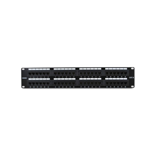 [P48T-K11-C6C/BK] PATCH PANEL CAT6 TIPO 110 48P DIXON