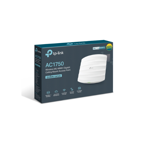 [EAP245] ACCESS POINT EAP245- OMADA AC1750 WIRELESS MU-MIMO TP-LINK