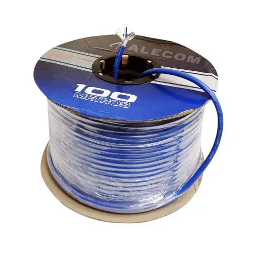 [C-AUDIO-AZUL] CABLE STEREO MICROFONO AZUL MTS SHURE