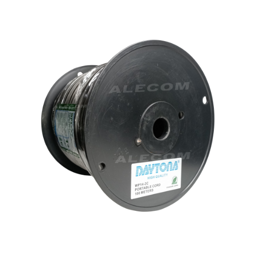[WP14-2C-BK] CABLE POWER 2C 14AWG NEGRO ROLLOx100MTS DAYTONA