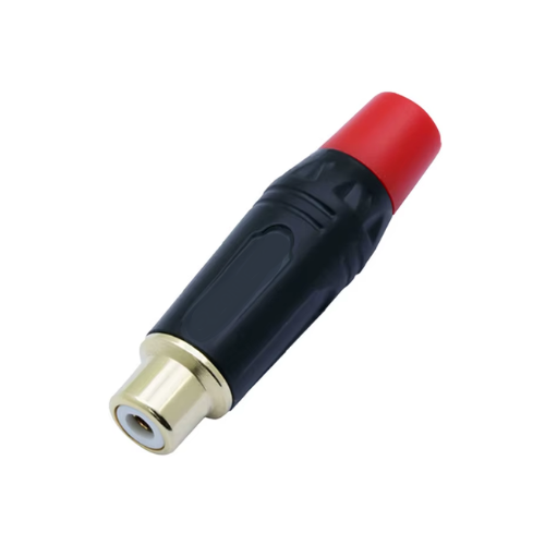 [DRCF4-RD] CONECTOR RCA HEMBRA ROJO DAYTONA