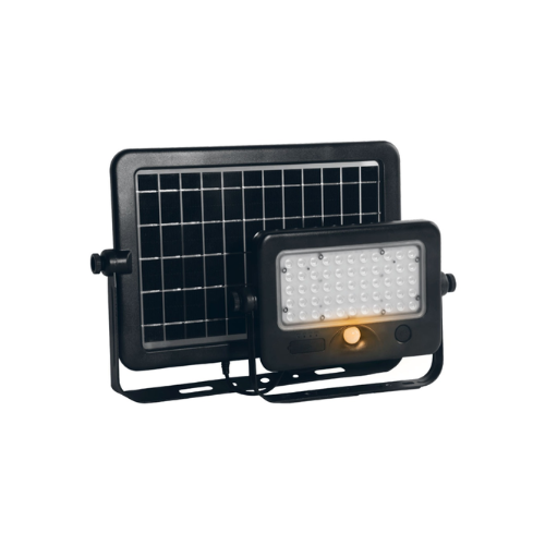 [SSFLM-10W-WW] REFLECTOR SOLAR PORTATIL CON CARGA PARA USB SENSOR DE MOVIMIENTO 10W 3000K FRIO MACROLED