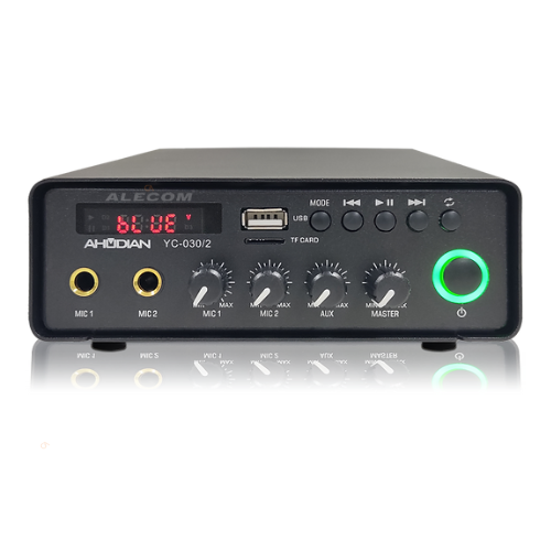 [YC-090] AMPLIFICADOR REPRODUCTOR USB/SD/FM Y BLUETOOTH SALIDA 90WRMS/ 120WMAX LÍNEA 100V.