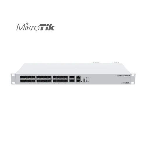 [CRS326-24S+2Q+RM] CLOUD ROUTER SWITCH SISTEMA OPERATIVO DUAL 24 PUERTOS 10G SFP+ 2 PUERTOS 40G QSFP+ MIKROTIK