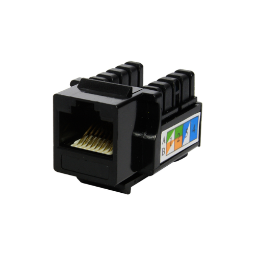 [K9130J-5E-B] KEYSTONE JACK CAT. 5E NEGRO