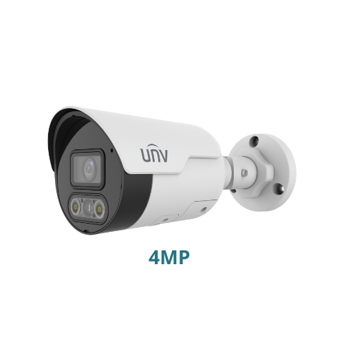 [IPC2124LE-ADF28KMC-DL] CAMARA BALA 4MP LUZ DUAL C/ MICRONO Y  SPEAKER 2002010239 UNV