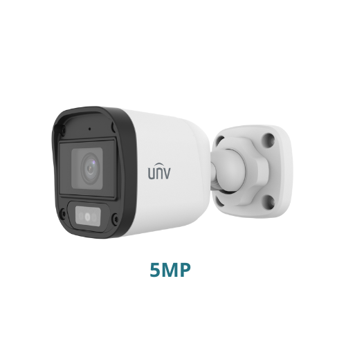 [UAC-B115-AF28-DL] CAMARA ANALÓGICA CON LUZ DUAL MINI BALA 5MP DOLPHIN 2001010303 UNV