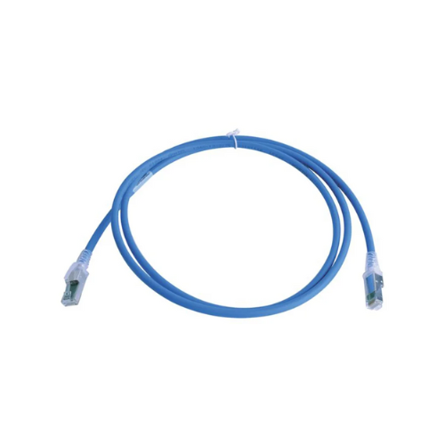 [ZM6A-S05-06B] PATCH CORD S/FTP RJ-45 4 PARES CAT6A LSOH Z-MAX 1.5M AZUL SIEMON 