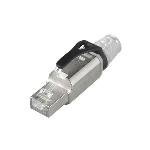 [ZP1-6AS-01B] PLUG CAT6A BLINDADO MPTL 22-26 AWG. INCLUYE BOTA CON LATCH DE PROTECCIÓN SIEMON