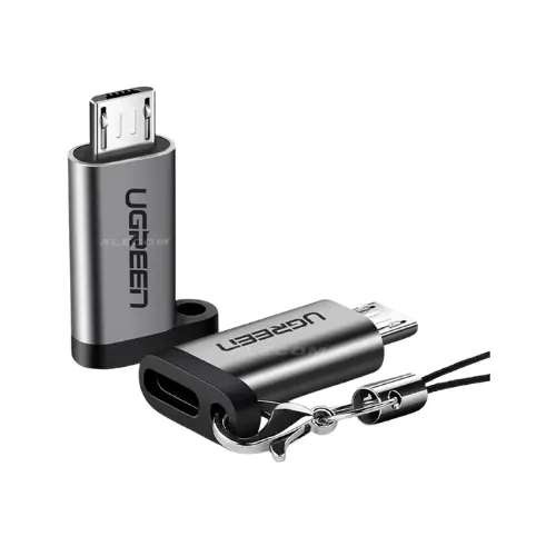 [50590] ADAPTADOR MICRO USB MACHO A USB-C HEMBRA UGREEN