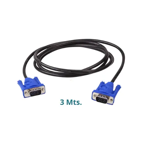 [BF-1026A]  CABLE VGA 15PIN MACHO-MACHO 3MT SEITON