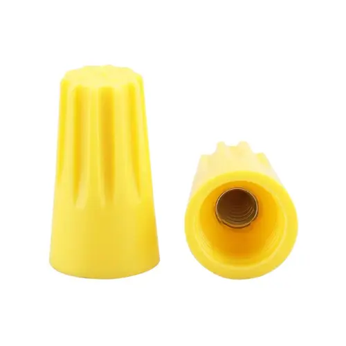 [FT-P4] CONECTOR CIEGO AMARILLO CABLE 18-14 AWG xUND. CASIEL 