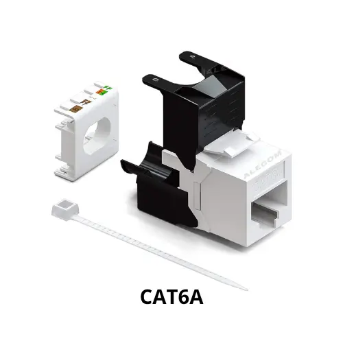 [NY-J-CAT6A] JACK RJ45 CAT6A BLANCO